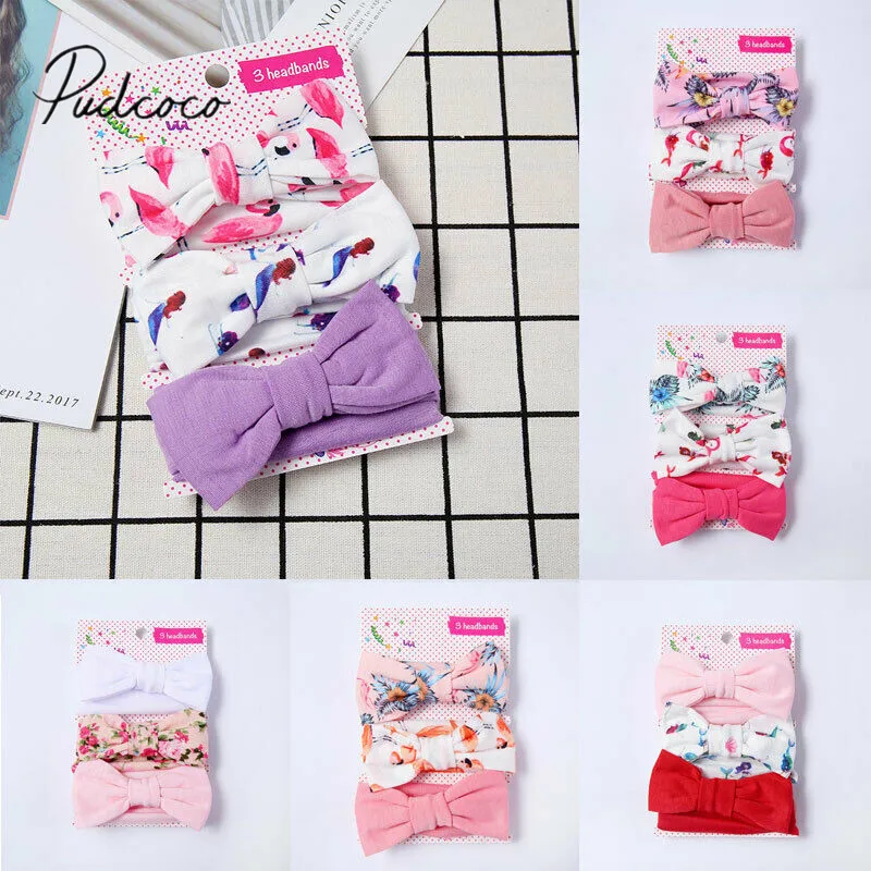 2019 Baby Accessories 3Pcs/Set Baby Girls Bunny Bows Kids Turban Knot Rabbit Headband Floral Bow Hair bands Soft Head wrap
2019 Baby Accessories 3Pcs/Set Baby Girls Bunny Bows Kids Turban Knot Rabbit Headband Floral Bow Hair bands Soft Head wrap
