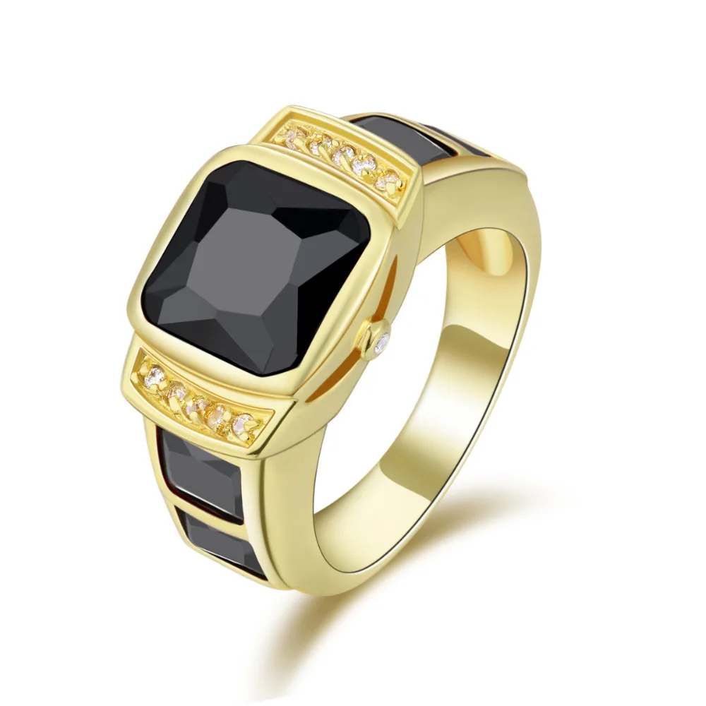 SuoHuan Size 7-11 Charm Rings For Men Male Black Zirconia Stone Crystal Gold Filled Anniversary Wedding Mens Finger Jewelry Gift
SuoHuan Size 7-11 Charm Rings For Men Male Black Zirconia Stone Crystal Gold Filled Anniversary Wedding Mens Finger Jewelry Gift
