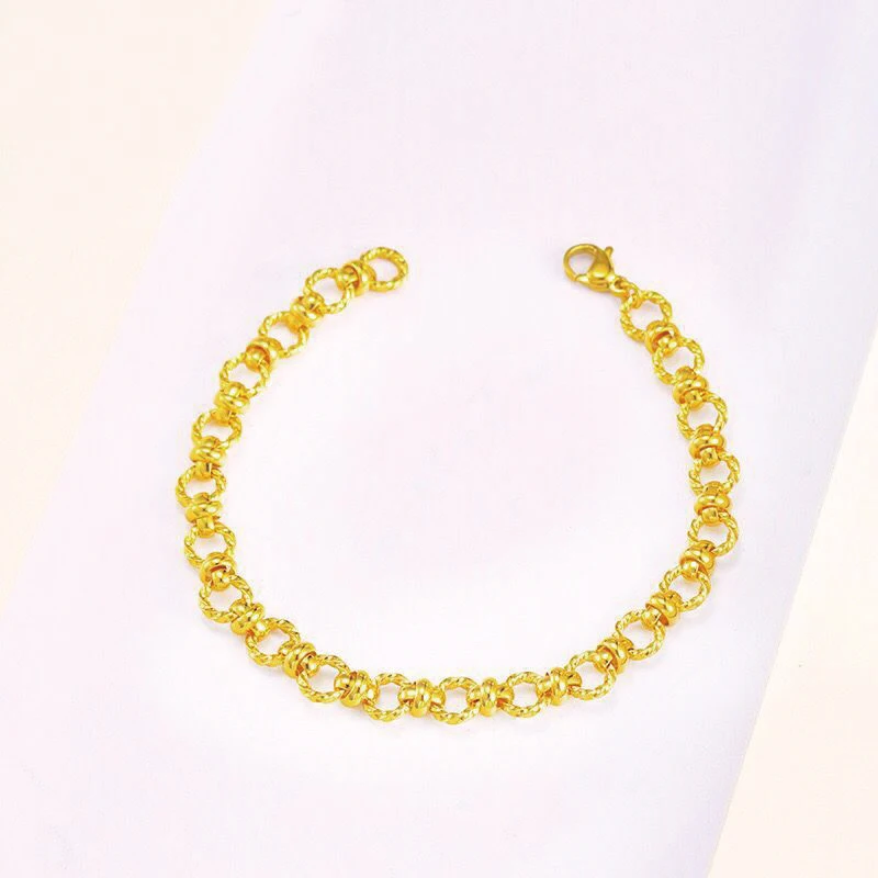 MxGxFam ( 18cm x6 mm) O style Link Bracelet For Women Men 24 K Pure Gold Color Fashion Jewelry
MxGxFam ( 18cm x6 mm) O style Link Bracelet For Women Men 24 K Pure Gold Color Fashion Jewelry