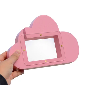 Pink Girlish Heart Cute Cloud Shape Money Boxes Transparent Wooden Piggy Bank coin box Kids Gift Children 's Room Decoration
Pink Girlish Heart Cute Cloud Shape Money Boxes Transparent Wooden Piggy Bank coin box Kids Gift Children 's Room Decoration