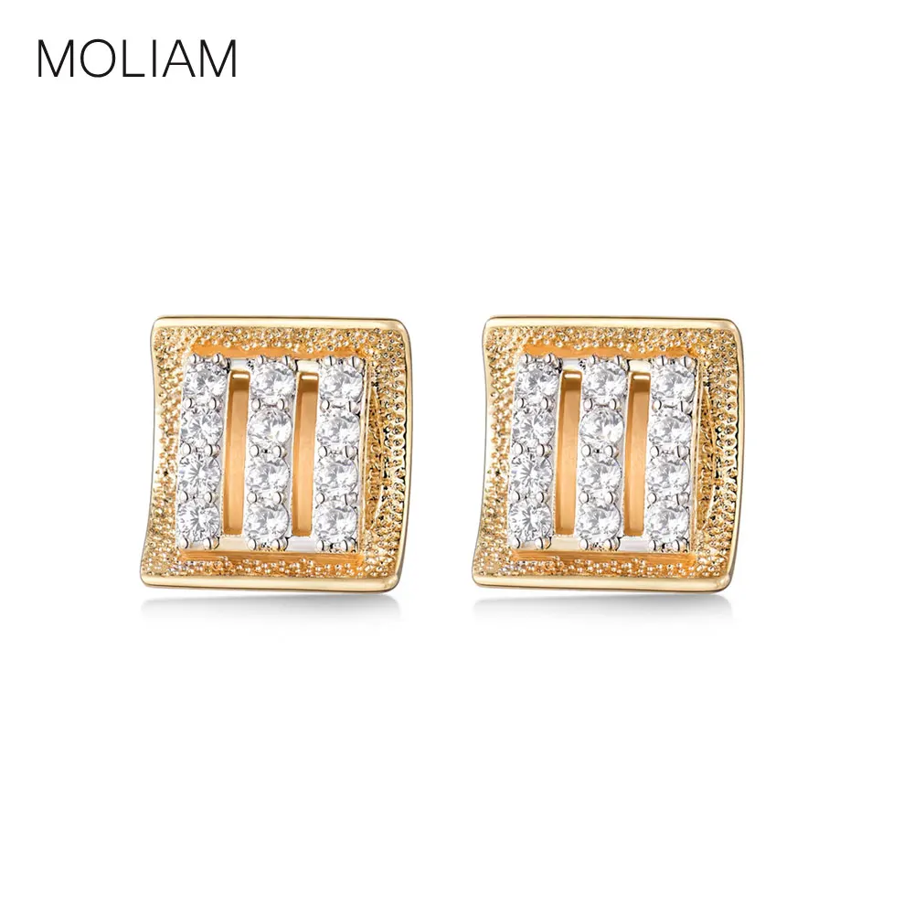 MOLIAM Luxury Wedding Jewelry Stud Earrings for Women High Quality Cubic Zirconia Small Bridal Earring 2017 New Arrival MLE810
MOLIAM Luxury Wedding Jewelry Stud Earrings for Women High Quality Cubic Zirconia Small Bridal Earring 2017 New Arrival MLE810