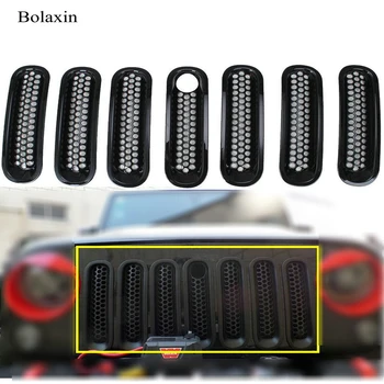 Bolaxin Car-styling Matte Black Front Mesh Grille Inserts buckle With Key Hole For Jp Wrangler Rubicon Sahara Jk 2007-2015
Bolaxin Car-styling Matte Black Front Mesh Grille Inserts buckle With Key Hole For Jp Wrangler Rubicon Sahara Jk 2007-2015