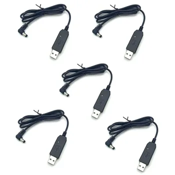 5pcs USB Charger Cable with Led Indicator Light for Baofeng UV-5R UV-82 BF-F8HP GT-3 GT-3WP UV-9R Plus A58 UV-XR Walkie Talkie
5pcs USB Charger Cable with Led Indicator Light for Baofeng UV-5R UV-82 BF-F8HP GT-3 GT-3WP UV-9R Plus A58 UV-XR Walkie Talkie
