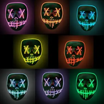 Halloween SKELETON Shape LED Light Up Flashing Skull Mask Party Favor Without Battery
Halloween SKELETON Shape LED Light Up Flashing Skull Mask Party Favor Without Battery