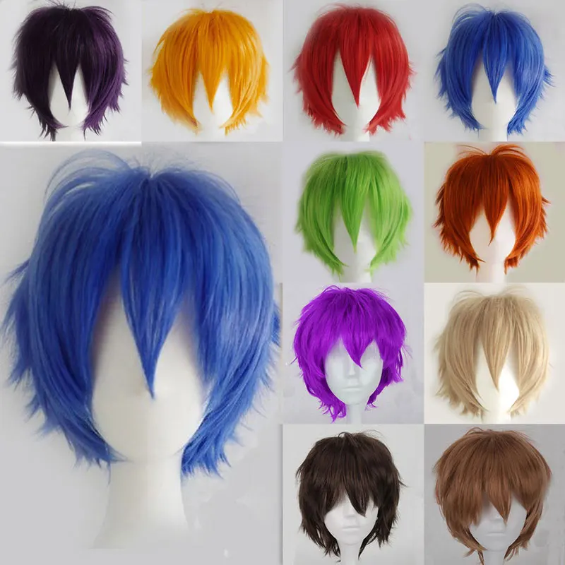 SNOILITE Halloween Short Synthetic Hair Straight Full cosplay Wigs Style for Party Pink Blue red green wig sththetic wig
SNOILITE Halloween Short Synthetic Hair Straight Full cosplay Wigs Style for Party Pink Blue red green wig sththetic wig