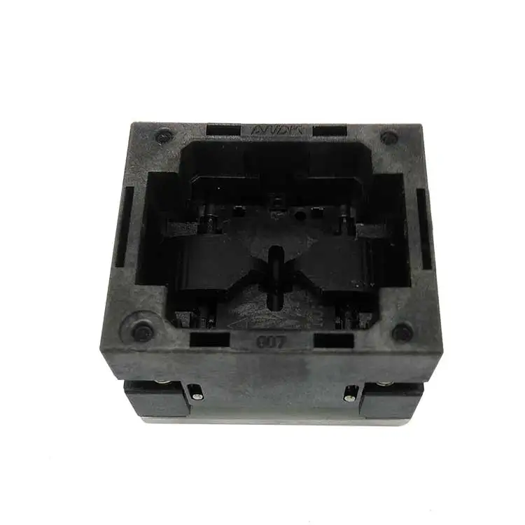 QFN8 WSON8 Burn in Socket Open Top Pogo Pin IC Test Socket Pitch 0.8mm Chip Size 4x3 Flash Adapter Programming Socket
QFN8 WSON8 Burn in Socket Open Top Pogo Pin IC Test Socket Pitch 0.8mm Chip Size 4x3 Flash Adapter Programming Socket