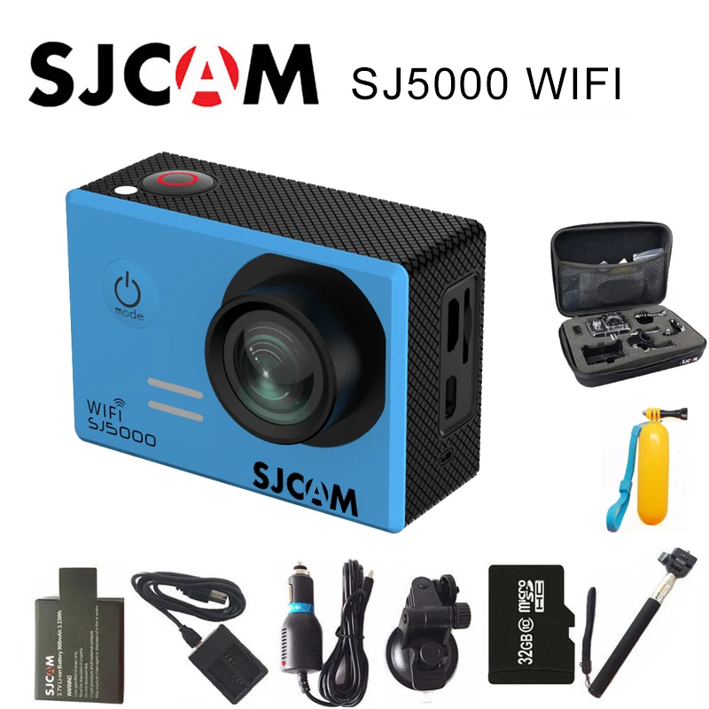 

Original SJCAM SJ5000 WIFI Action Camera 1080P Full HD Sports DV 2 inch Screen 30m Waterproof SJ 5000 Cam Novatek 96655