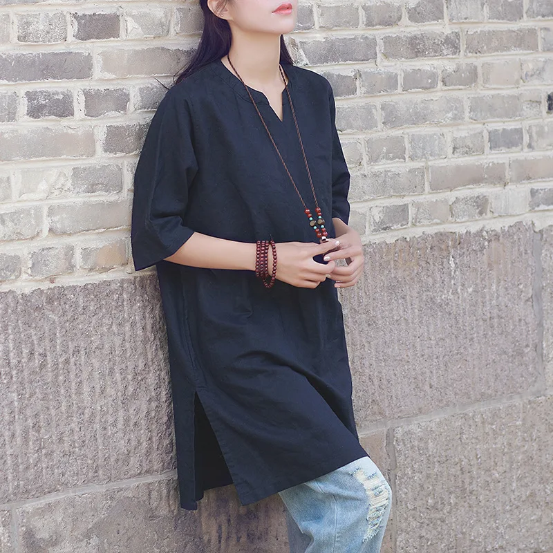 New Women Summer White blouses Femme Blusas Plus Size Down Shirt Long Pullover Loose Tops Casual Cotton Blouse Shirt For Women
New Women Summer White blouses Femme Blusas Plus Size Down Shirt Long Pullover Loose Tops Casual Cotton Blouse Shirt For Women