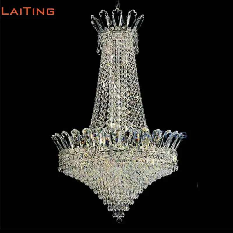 Laiting Lighting Dia 56cm Unique Crown Oriental Chandelier with 10 Lights Art Deco Contemporary China Crystal Chandelier
Laiting Lighting Dia 56cm Unique Crown Oriental Chandelier with 10 Lights Art Deco Contemporary China Crystal Chandelier
