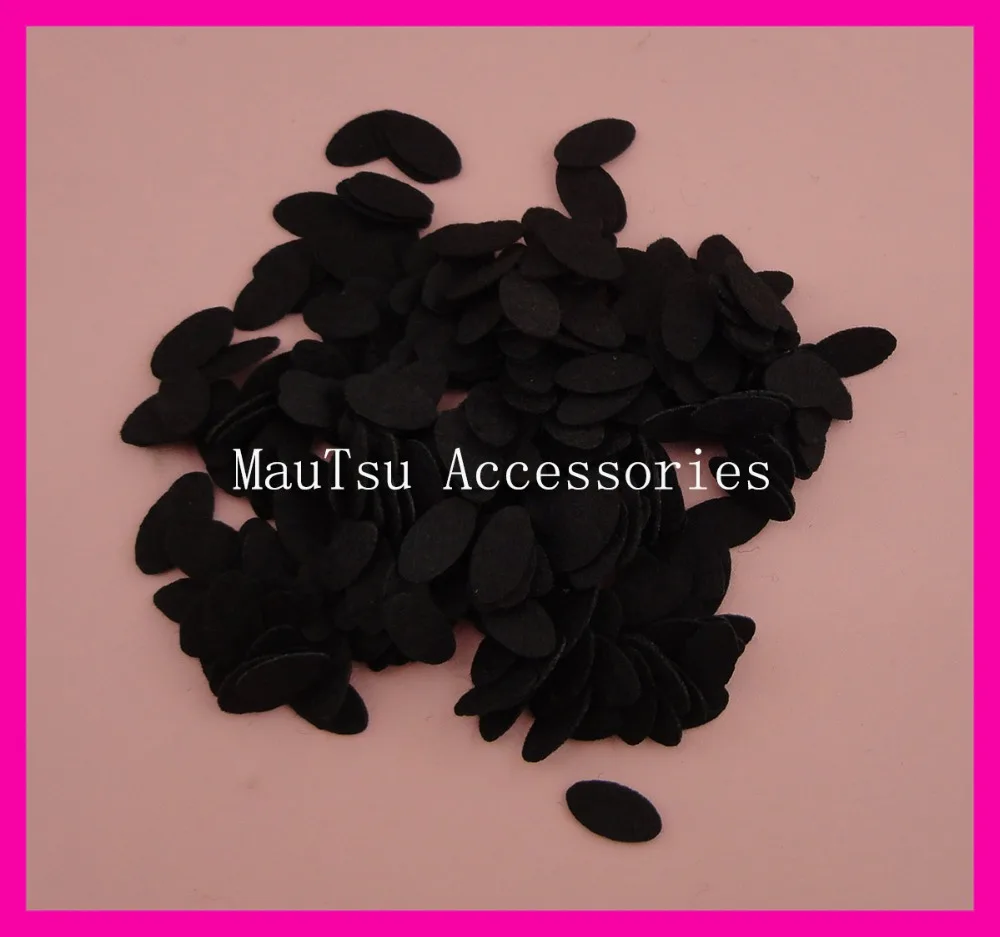 1000PCS 9mm*17mm Black mini oval felt pads appliques for hair clips,felt applique,non-woven pad patches,bargain for Bulk
1000PCS 9mm*17mm Black mini oval felt pads appliques for hair clips,felt applique,non-woven pad patches,bargain for Bulk