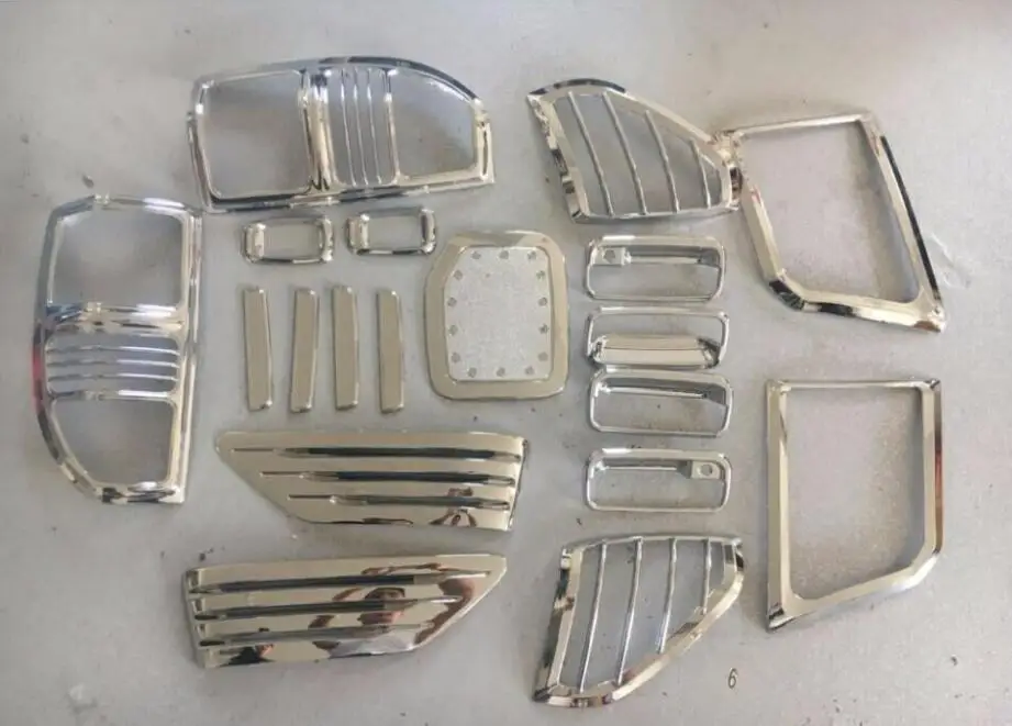 Complete Full Set of Exterior Chrome accessories with 3M Tape fits For TOYOTA PRADO FJ90 3400 2000 chrome car accessories19pcs
Complete Full Set of Exterior Chrome accessories with 3M Tape fits For TOYOTA PRADO FJ90 3400 2000 chrome car accessories19pcs