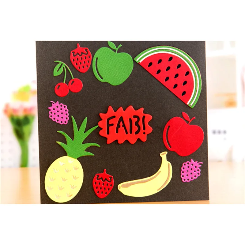 YaMinSanNiO 8 Pcs/lot Fruit Metal Cutting Dies Pineapple Watermelon Dies Scrapbooking For Card Making Embossing Craft Die Cuts
YaMinSanNiO 8 Pcs/lot Fruit Metal Cutting Dies Pineapple Watermelon Dies Scrapbooking For Card Making Embossing Craft Die Cuts