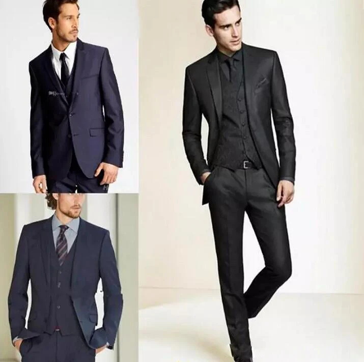 (Jacket+Pants)2019 New Formal Tuxedos Suits Men Wedding Suit Slim Fit Business Groom Suit Set S-4 XL Dress Suits Tuxedo For Men
(Jacket+Pants)2019 New Formal Tuxedos Suits Men Wedding Suit Slim Fit Business Groom Suit Set S-4 XL Dress Suits Tuxedo For Men