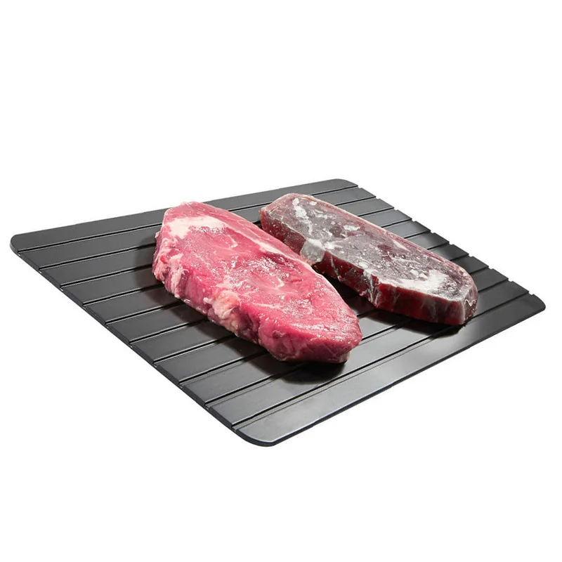 Rapid Thaw Heating Magic Meating Defrosting Tray Defroster Thawing Plate Unfreeze Miracle Defrosting Tray Safety Kitchen Tools
Rapid Thaw Heating Magic Meating Defrosting Tray Defroster Thawing Plate Unfreeze Miracle Defrosting Tray Safety Kitchen Tools