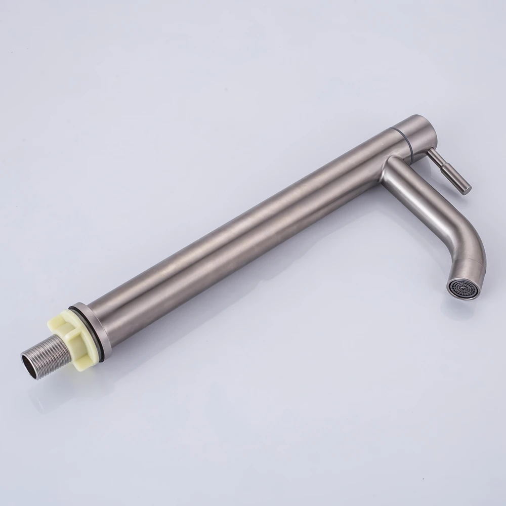 304 Stainless Steel Basin faucet Rust and corrosion resistance bathroom kitchen single cold water faucet Torneira Cozinha DOODII14