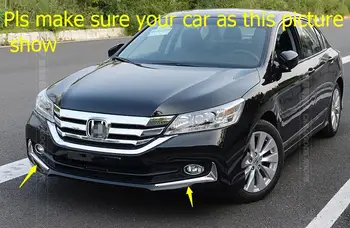 Lapetus Chrome Front Fog Lamp Lights Eyebrow Decoration Strip Cover Trims 2 Pcs / Set Fit For Honda Accord 2013 2014 2015
Lapetus Chrome Front Fog Lamp Lights Eyebrow Decoration Strip Cover Trims 2 Pcs / Set Fit For Honda Accord 2013 2014 2015