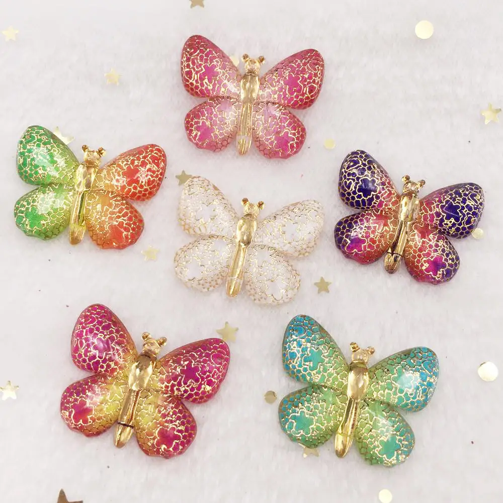 10pcs Resin Colorful Butterflies Flatback Rhinestone 1 Hole Bling Pendant Ornaments DIY Wedding Appliques Craft W79
10pcs Resin Colorful Butterflies Flatback Rhinestone 1 Hole Bling Pendant Ornaments DIY Wedding Appliques Craft W79