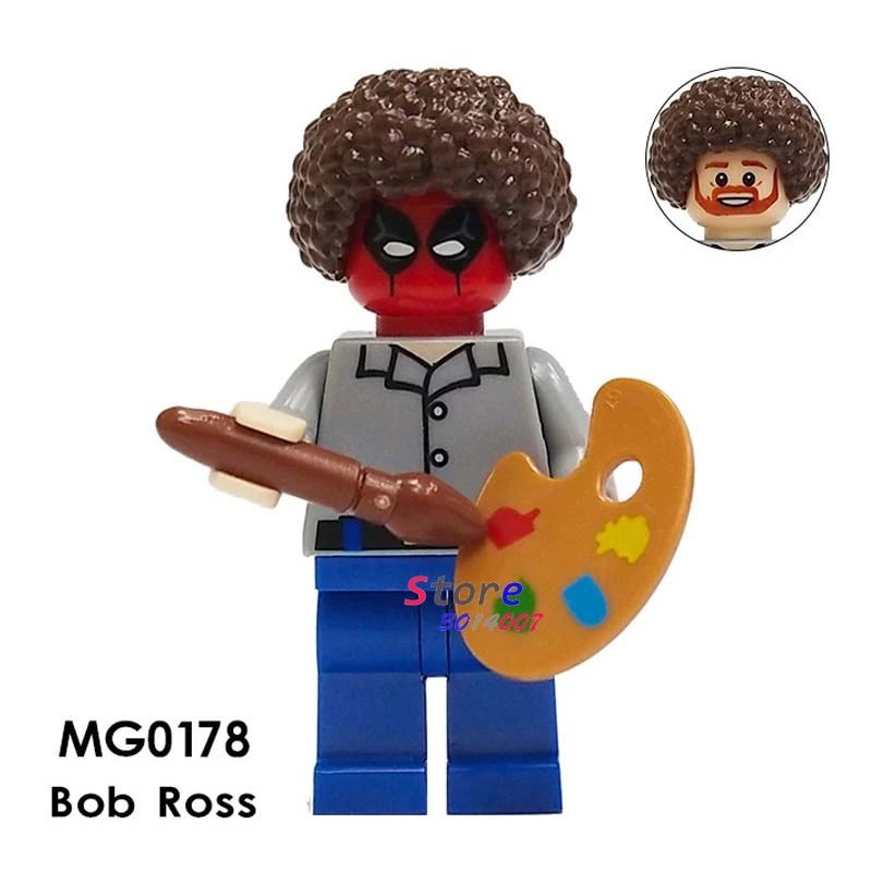 Single Avengers Endgame Bob Ross Iron Man Captain America Thor Tony Stark Valkyrie Marvel building blocks Kids Toys
Single Avengers Endgame Bob Ross Iron Man Captain America Thor Tony Stark Valkyrie Marvel building blocks Kids Toys