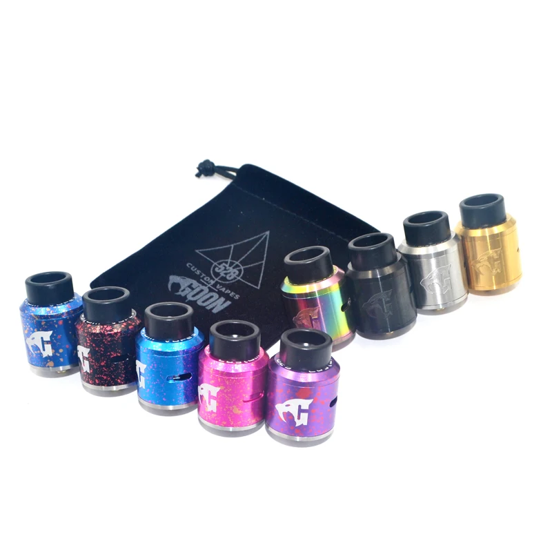 Goon v1.5 RDA Atomizer with BF PIN 528 RDA Electronic Cigarette Atomizer Tank Rebuildable Dripping Atomizer Adjustable Airflow
Goon v1.5 RDA Atomizer with BF PIN 528 RDA Electronic Cigarette Atomizer Tank Rebuildable Dripping Atomizer Adjustable Airflow