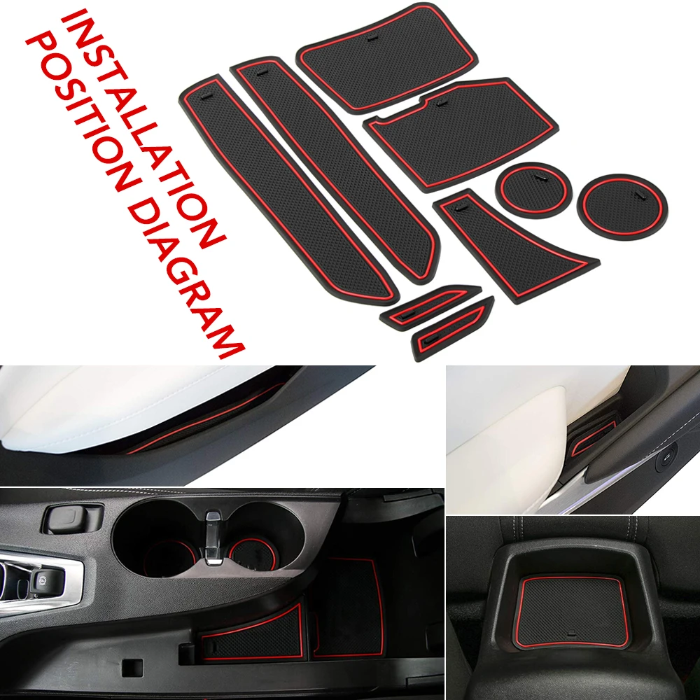 For Chevrolet Camaro 2016 2017 2018 9 Piece Red White Blue Door Groove Mat Cup Mats Coasters Anti-Slip Car Interior Accessories
For Chevrolet Camaro 2016 2017 2018 9 Piece Red White Blue Door Groove Mat Cup Mats Coasters Anti-Slip Car Interior Accessories