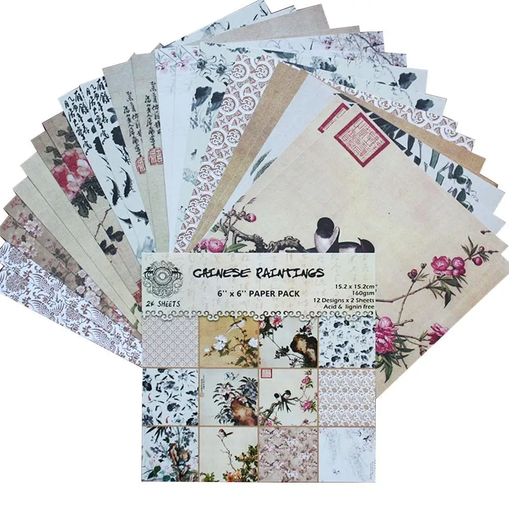 24pcs/set 7 Styles DIY Album Scrapbook Pads Paper Hand Account Card Making Background Paper 6 Inch Single-Sided Pattern Craft
24pcs/set 7 Styles DIY Album Scrapbook Pads Paper Hand Account Card Making Background Paper 6 Inch Single-Sided Pattern Craft