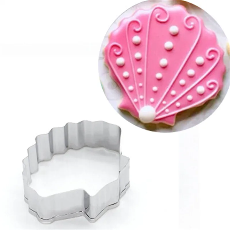Marine Organism Series Shell Cookie Cutter Stainless Steel Biscuit Mold Fondant Pastry Baking Cake Mold Shell Biscuit Cutter
Marine Organism Series Shell Cookie Cutter Stainless Steel Biscuit Mold Fondant Pastry Baking Cake Mold Shell Biscuit Cutter