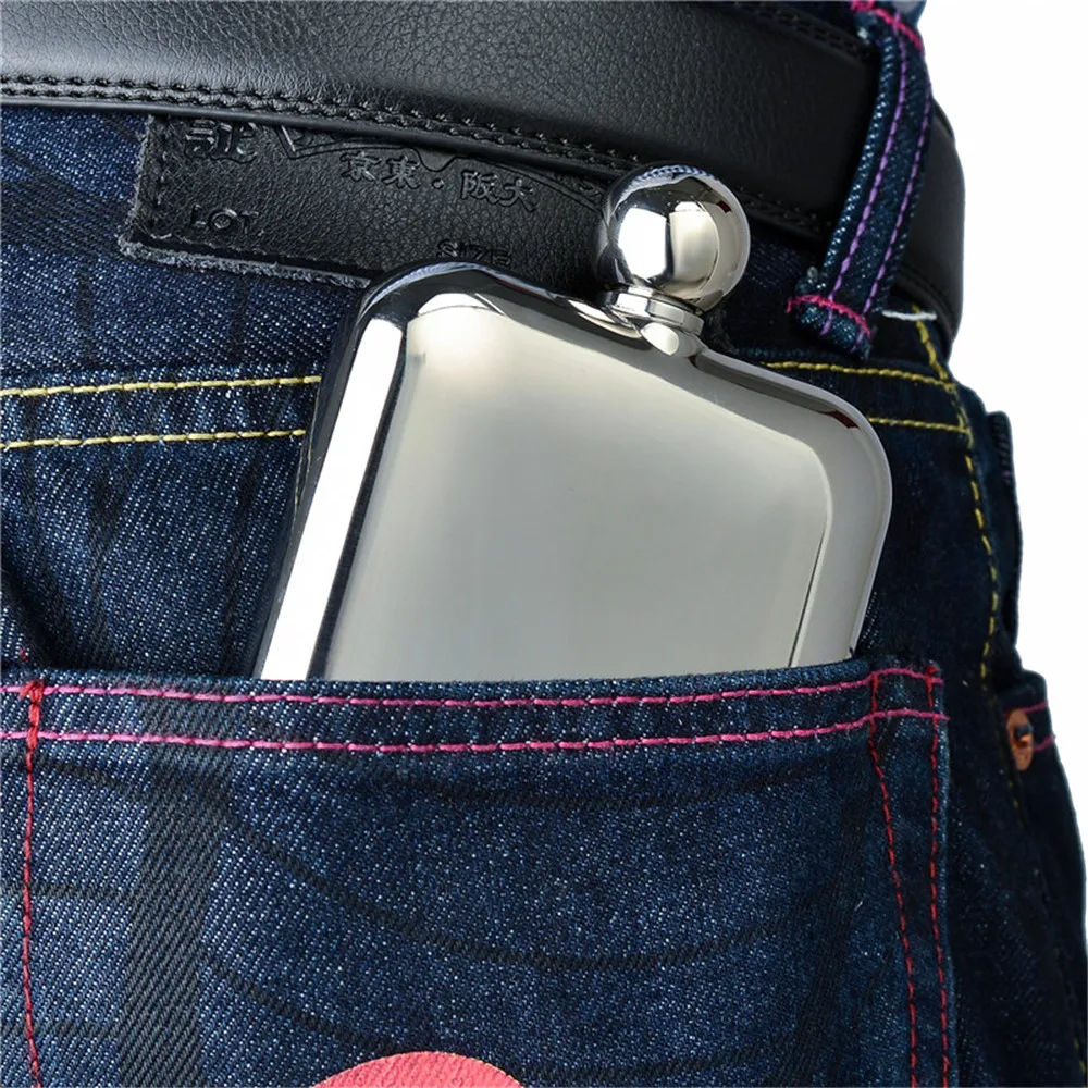 7oz classics ( Pure hand-made )stainless steel pocket hip flask(mirror),Silver flask,Whisky flask A2050c
7oz classics ( Pure hand-made )stainless steel pocket hip flask(mirror),Silver flask,Whisky flask A2050c