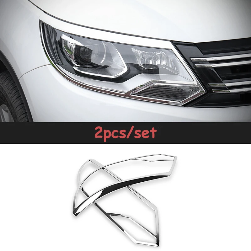 Для Tiguan 2013-2015 ABS хромированные передние фары полоски бровей фары декоративная накладка автомобильные аксессуары 2 шт.
Для Tiguan 2013-2015 ABS хромированные передние фары полоски бровей фары декоративная накладка автомобильные аксессуары 2 шт.