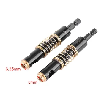 HSS Brass Self Centering Hinge Twist Drill Bits 1/4" 5mm Screw Hole Saw Woodworking Reaming Tool Hinge Drill Bit
HSS Brass Self Centering Hinge Twist Drill Bits 1/4" 5mm Screw Hole Saw Woodworking Reaming Tool Hinge Drill Bit