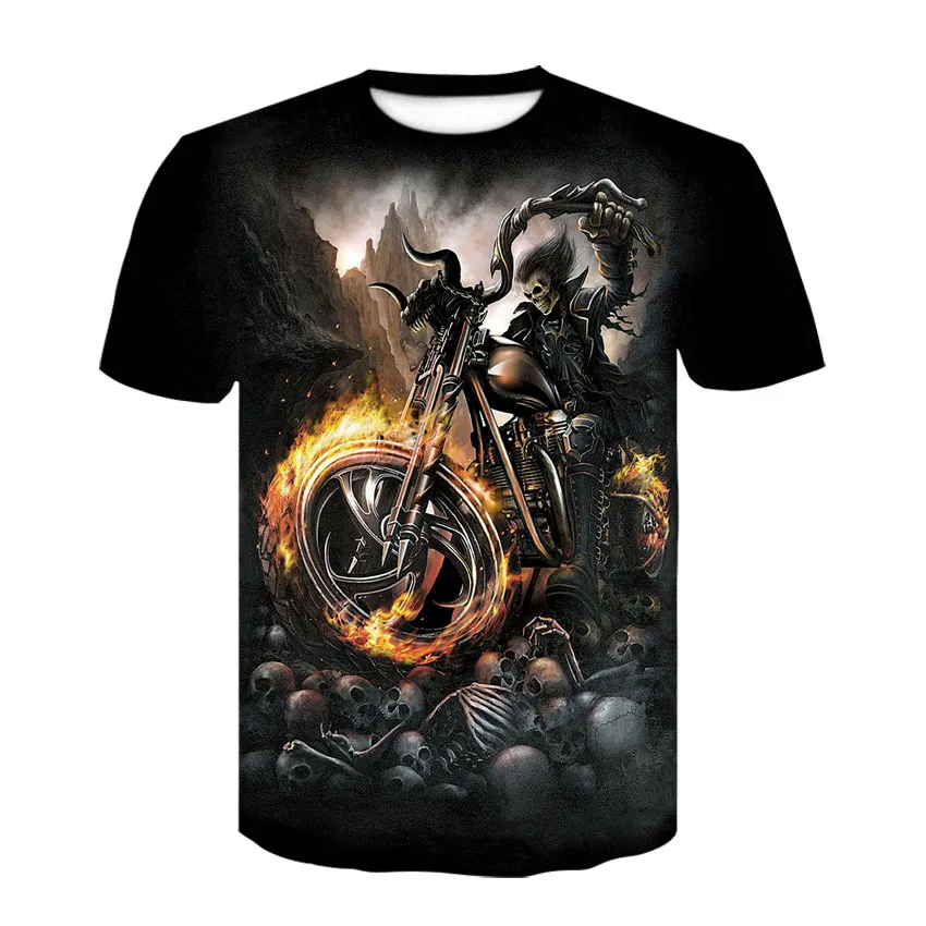 2019 summer men's t shirt motorcycle t shirt punk costume vintage costume skull t shirt shirt shirt men's funny 3d t shirt
2019 summer men's t shirt motorcycle t shirt punk costume vintage costume skull t shirt shirt shirt men's funny 3d t shirt