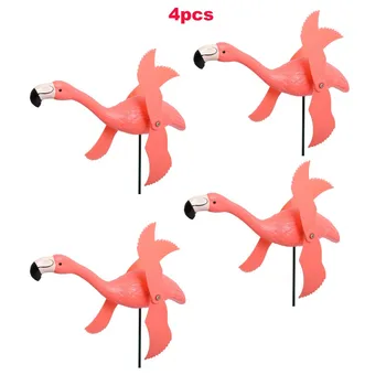 Pest Bird Repellent Pink Flamingo Windmill Wind Spinner Whirligig for Lawn Yard Garden Decoration Set of 4
Pest Bird Repellent Pink Flamingo Windmill Wind Spinner Whirligig for Lawn Yard Garden Decoration Set of 4