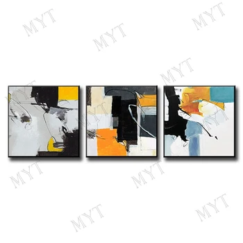 Nordic simple style 3 pieces Abstract Oil Paintings on Canvas 100%Handmade acrylic Art for living room Home Wall Decor no framed
Nordic simple style 3 pieces Abstract Oil Paintings on Canvas 100%Handmade acrylic Art for living room Home Wall Decor no framed