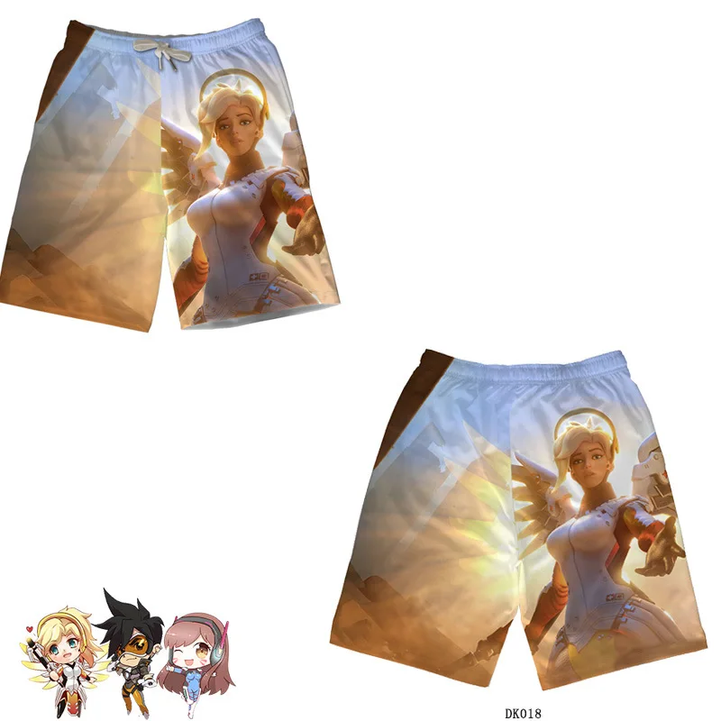 Hot Anime Game Overwatches Shorts OW Hanzo Mercy Dva Genji Tracer Reaper Mei Cosplay for Summer Shorts Pants Casual Beach Shorts
Hot Anime Game Overwatches Shorts OW Hanzo Mercy Dva Genji Tracer Reaper Mei Cosplay for Summer Shorts Pants Casual Beach Shorts