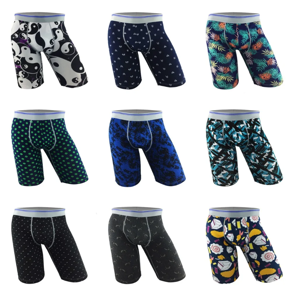 GAREDOB Cotton Men Underwear Long Leg Hunt DOG Printed Boxer Male Underwear Short Pants
GAREDOB Cotton Men Underwear Long Leg Hunt DOG Printed Boxer Male Underwear Short Pants