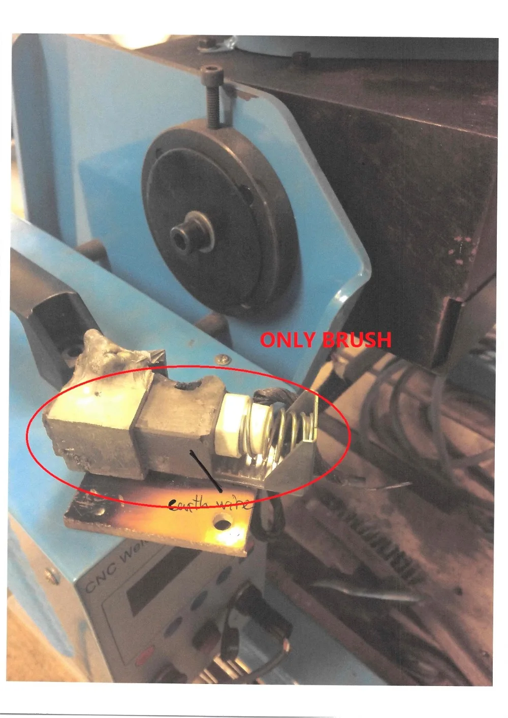 ONLY BRUSH for CNC-100 CNC-200 CNC-300 3D Adjustable Welding Positioner Turn Table Tube Welder semi-automatic welding
ONLY BRUSH for CNC-100 CNC-200 CNC-300 3D Adjustable Welding Positioner Turn Table Tube Welder semi-automatic welding