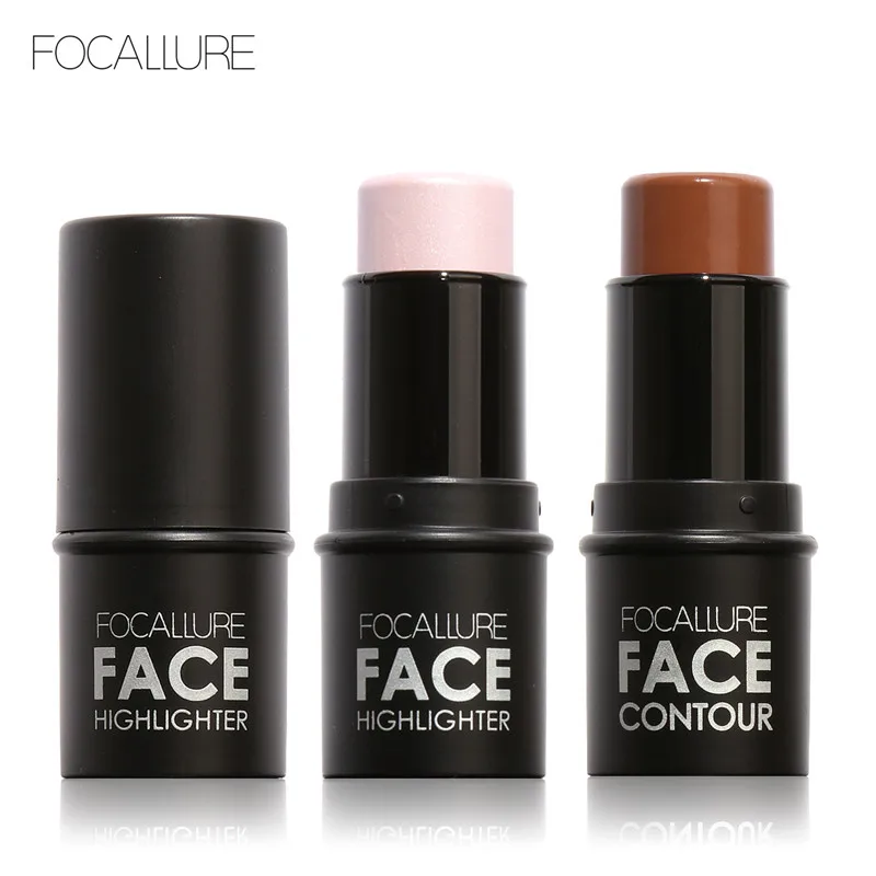 FOCALLURE Bronzer and Highlighter Stick Face Illuminator Corrector Makeup Contour Stick Highlighter Pen
FOCALLURE Bronzer and Highlighter Stick Face Illuminator Corrector Makeup Contour Stick Highlighter Pen