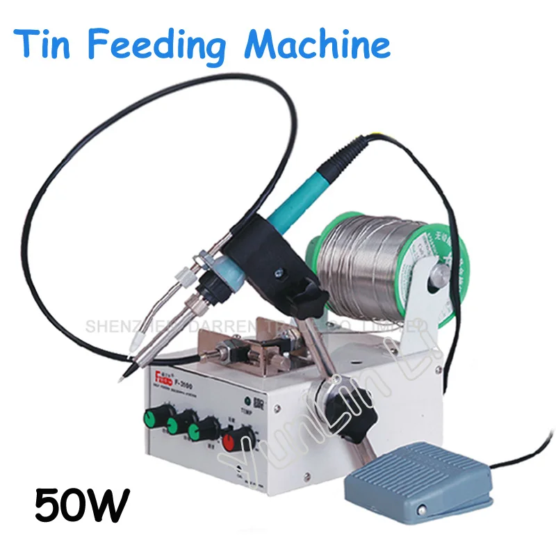50W Automatic Tin Feeding Machine Constant Temperature Soldering Iron Teclast Multi-function Foot Soldering Machine
50W Automatic Tin Feeding Machine Constant Temperature Soldering Iron Teclast Multi-function Foot Soldering Machine