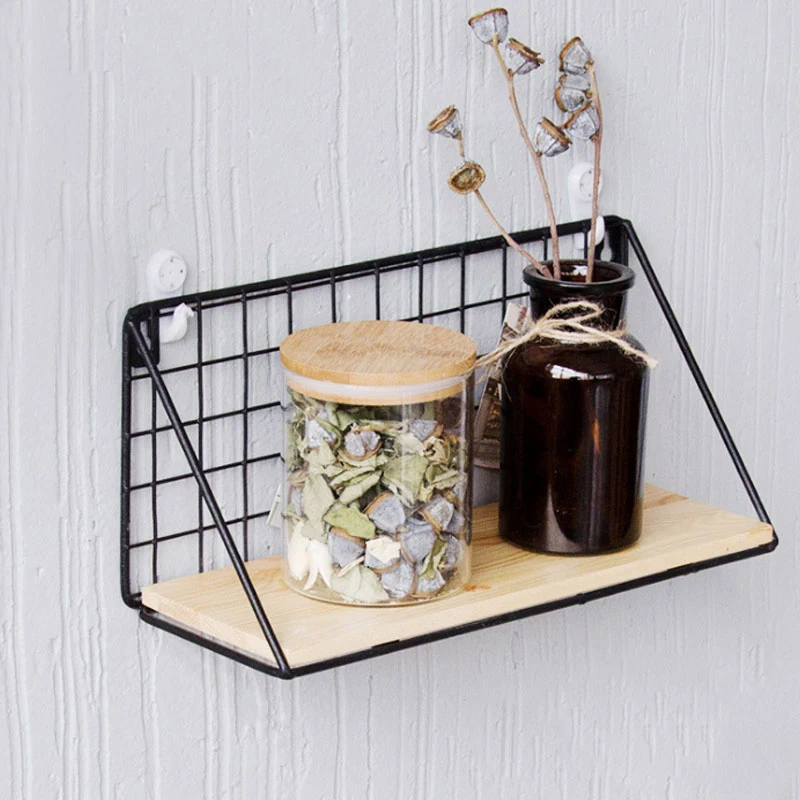 Simplicity Style Wood Iron Wall Hanging Basket Home Storage Rack Desktop Zakka Organizer For Nordic Cosmetics Sundries
Simplicity Style Wood Iron Wall Hanging Basket Home Storage Rack Desktop Zakka Organizer For Nordic Cosmetics Sundries