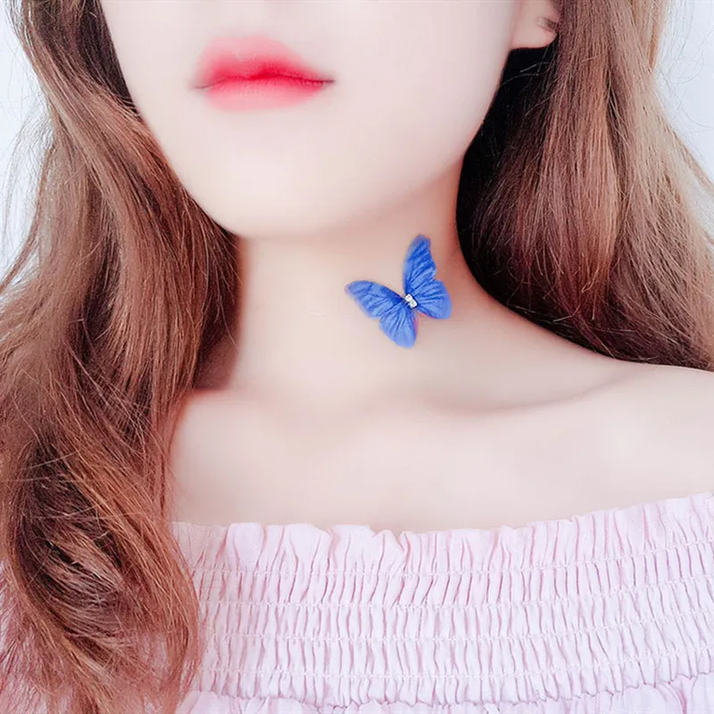 New Various Butterfly Necklace Invisible Transparent Fishing Line Simple Pendant Choker Necklace Women Jewelry for Girls party
New Various Butterfly Necklace Invisible Transparent Fishing Line Simple Pendant Choker Necklace Women Jewelry for Girls party