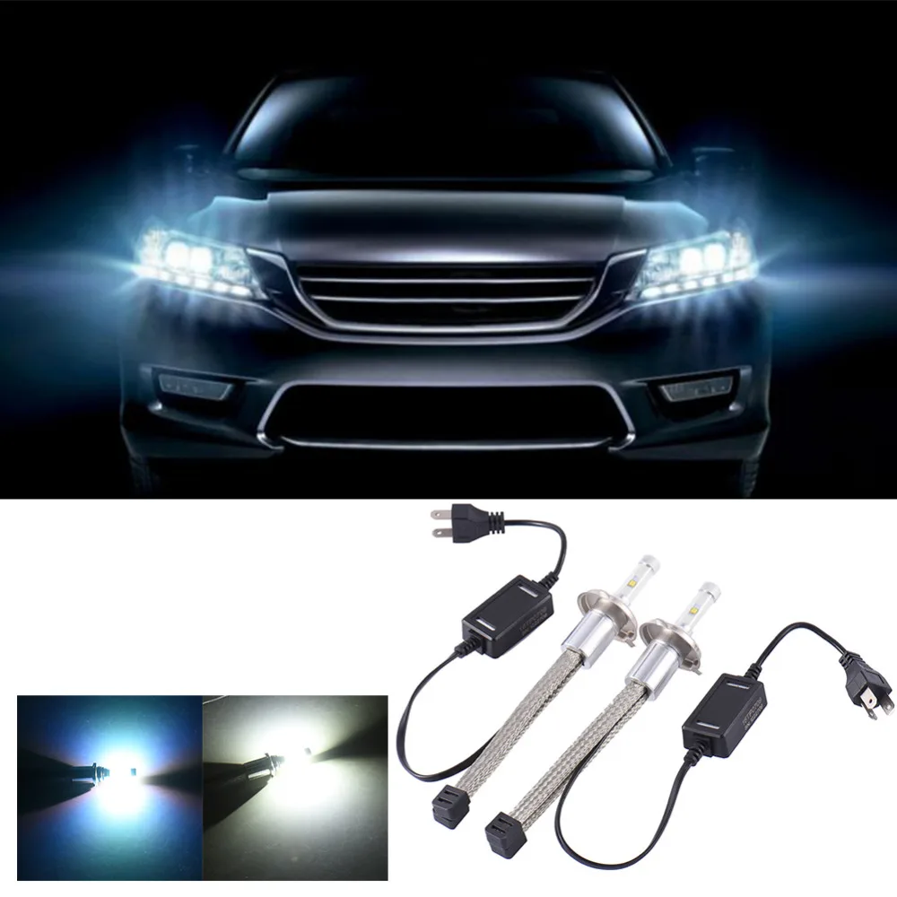 Durable 2Pcs/set 30W LED Aluminum car Headlight Waterproof White Light Headlamp H4 Interface Car Headlight Bulb 12V-24V 3600LM
Durable 2Pcs/set 30W LED Aluminum car Headlight Waterproof White Light Headlamp H4 Interface Car Headlight Bulb 12V-24V 3600LM
