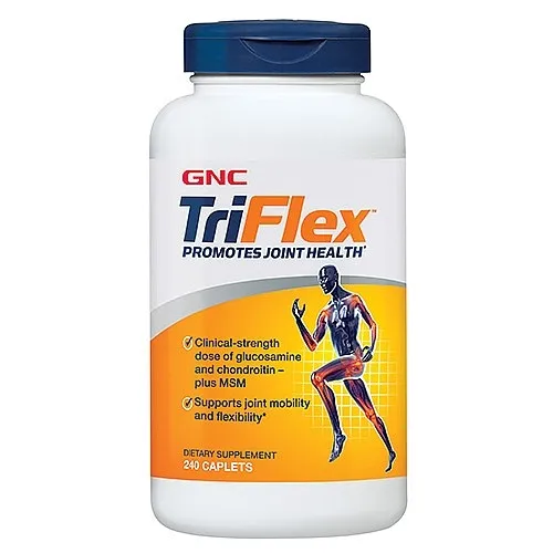 Triflex (240 Caplets or 120 Caplets *2), Promotes joint mobility & fexibility Glucosamine Chondroitin MSM, from USA
Triflex (240 Caplets or 120 Caplets *2), Promotes joint mobility & fexibility Glucosamine Chondroitin MSM, from USA