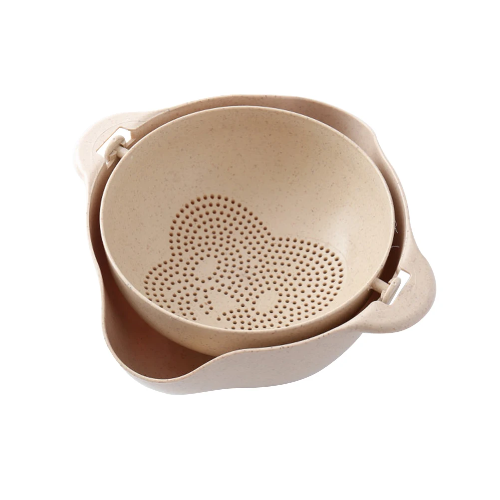 1 Pc Vegetables Fruit Drain Basket Multi-Function Double Layer Drip Dry Storage Kitchen Strainer Plastic Kitchen Strainer
1 Pc Vegetables Fruit Drain Basket Multi-Function Double Layer Drip Dry Storage Kitchen Strainer Plastic Kitchen Strainer