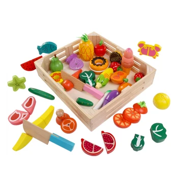 30PCS Children Wooden Real Life Simulation Toys Pretend Role Play Cutting Fruit Vegetable Toys
30PCS Children Wooden Real Life Simulation Toys Pretend Role Play Cutting Fruit Vegetable Toys