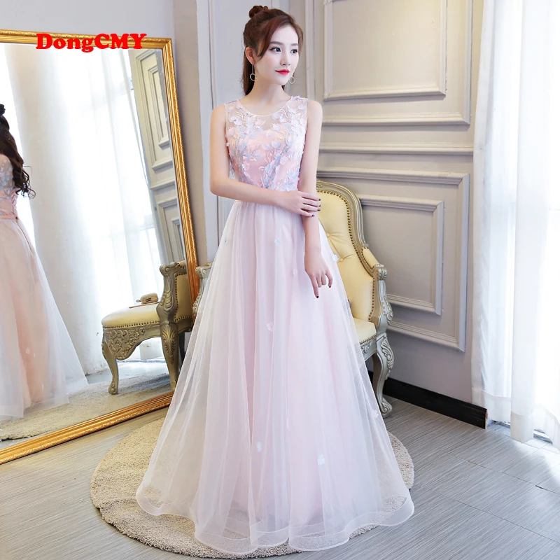 DongCMY CGX 2019 new arrival fashion formal long lace elegant lace pink evening dress for women
DongCMY CGX 2019 new arrival fashion formal long lace elegant lace pink evening dress for women