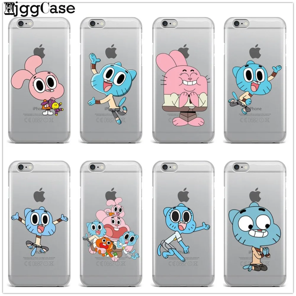 Anime TV The Amazing World of Gumball Soft silicone Phone back cover Case For iPhone 6 6s 6Plus 6SPlus 7 7Plus 8 8Plus 5 5S SE X
Anime TV The Amazing World of Gumball Soft silicone Phone back cover Case For iPhone 6 6s 6Plus 6SPlus 7 7Plus 8 8Plus 5 5S SE X