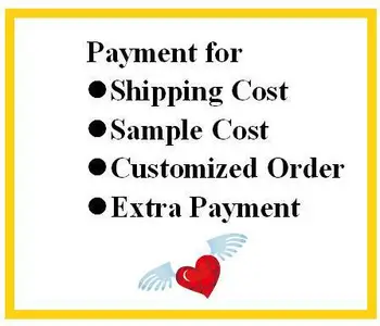 SPECIAL PAYMENT LINK for Extra Fee / Shipping Cost/ Sample Cost /Customized Order payment ,and etc
SPECIAL PAYMENT LINK for Extra Fee / Shipping Cost/ Sample Cost /Customized Order payment ,and etc