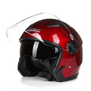 women men Dual lens Half face motorcycle helmet JIEKAI JK512 electric bicycle motorbike helmets Seasons of ABS10 Colors
women men Dual lens Half face motorcycle helmet JIEKAI JK512 electric bicycle motorbike helmets Seasons of ABS10 Colors