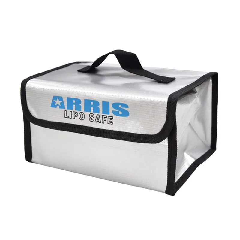High Quality 215*155*115mm ARRIS Fire Retardant LiPo Battery Portable Safety Bag RC Toys Box Case For RC Model Drone
High Quality 215*155*115mm ARRIS Fire Retardant LiPo Battery Portable Safety Bag RC Toys Box Case For RC Model Drone