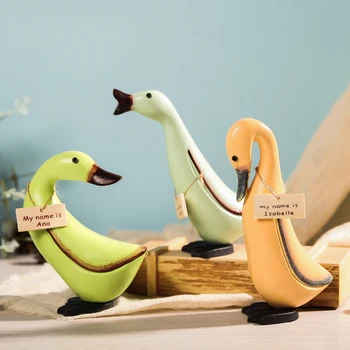 3PCS/SET Resin Duck furnishing articles Home decoration TV ark animal Birthday Gifts Crafts
3PCS/SET Resin Duck furnishing articles Home decoration TV ark animal Birthday Gifts Crafts