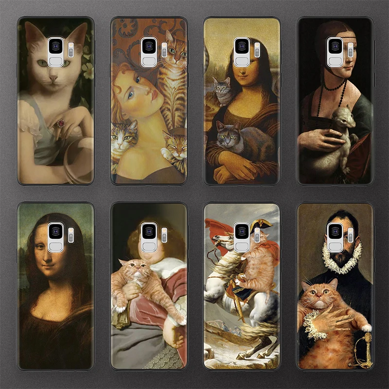 Mona Lisa Cats Case For Samsung Galaxy A50 A70 A40 A30 A6 A8 Plus A9 A7 2018 A3 A5 2017 2016 S8 S9 S10 Plus S7 S6 Edge Case TPU
Mona Lisa Cats Case For Samsung Galaxy A50 A70 A40 A30 A6 A8 Plus A9 A7 2018 A3 A5 2017 2016 S8 S9 S10 Plus S7 S6 Edge Case TPU